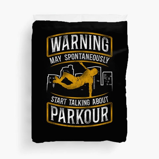 Parkour Free Running Traceur Duvet Covers