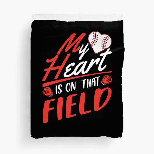 Baseball Mom Son Baseball Lover Duvet Covers
