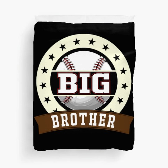 Big Brother Baseball Son Baseball Fan Duvet Covers