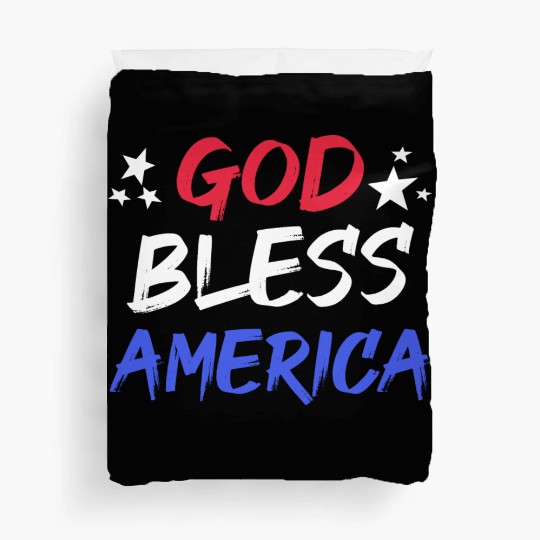Patriotic USA God Bless America Duvet Covers