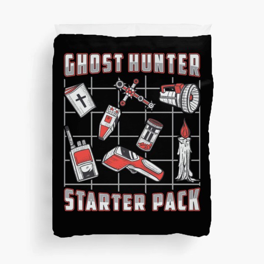 Ghost Hunter Starter Pack Paranormal Ghost Hunting Duvet Covers
