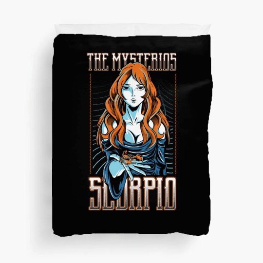 The Mysterious Scorpio Full of Ambition Gift Duvet Covers