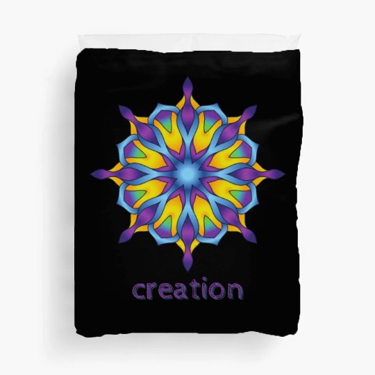 Creation Mandala Design Duvet Covers