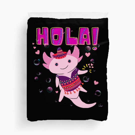 Hola Cute Axolotl - 4 Duvet Covers