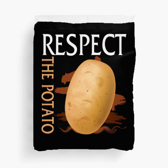 Potato Vegetable Duvet Covers, Respect The Potato Duvet Covers,