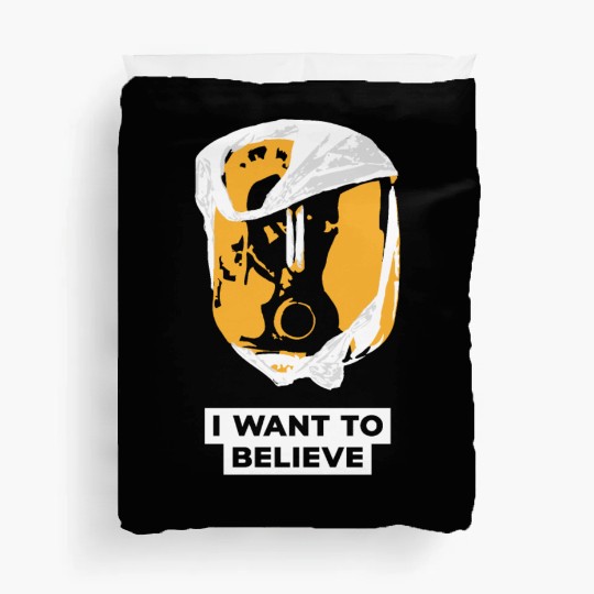 I Want To Believe 001 Skull Duvet Covers