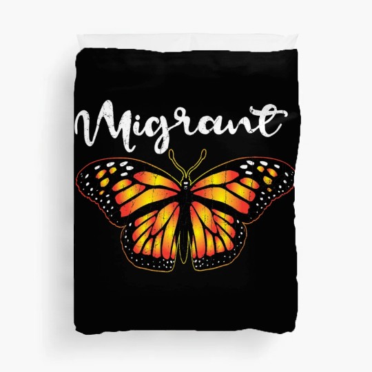 Migrant Monarch Butterfly Lover Cute Butterflies Duvet Covers
