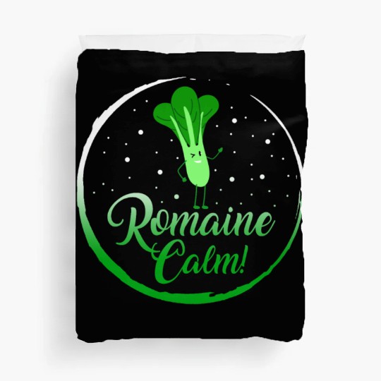 Lettuce Vegetable Duvet Covers, Romaine Calm Duvet Covers,
