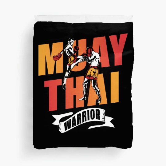 Muay Thai Warrior Martial Arts Boxing Fighter Duvet Covers