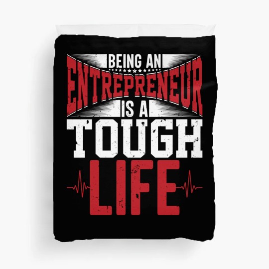 Business Mindset Lifestyle Entrepreneur Gifts Idea Duvet Covers