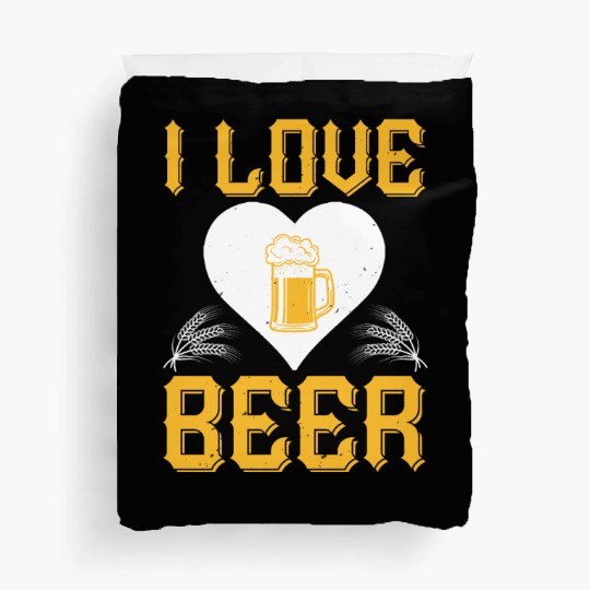 I love beer Duvet Covers