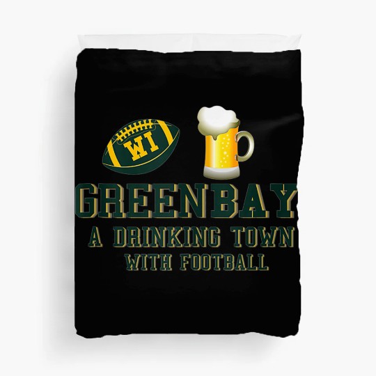 GreenBay Sports Team A Drinking Town Irish Gifts Duvet Covers