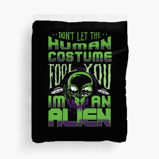 Alien Gift Extraterrestrial UFO AREA 51 Sci-fi Duvet Covers