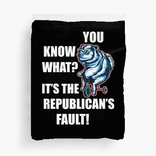 Joe Biden Running The Country's Like Riding A Bike Duvet Covers