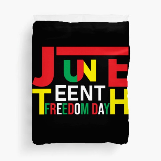 Juneteenth Black History Day Pride Gift Duvet Covers