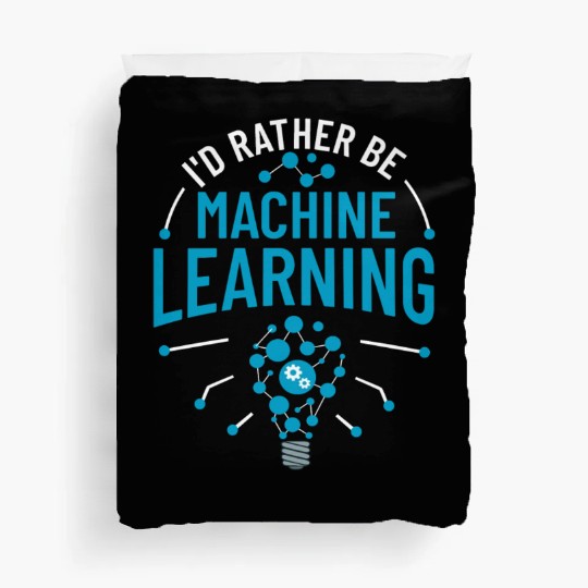 Machine Learning Engineering Algorithm AI Beginner Duvet Covers