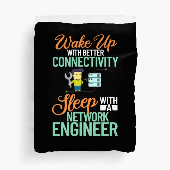Network Engineer Director Computer Engineering Duvet Covers