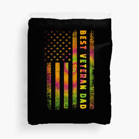 Best Veteran Dad Ever Duvet Covers