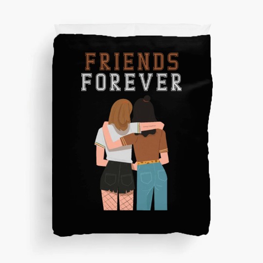 Cool Friends forever Duvet Covers for friendship day to you