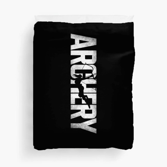 Archery Bow Archer Girl Vintage Duvet Covers
