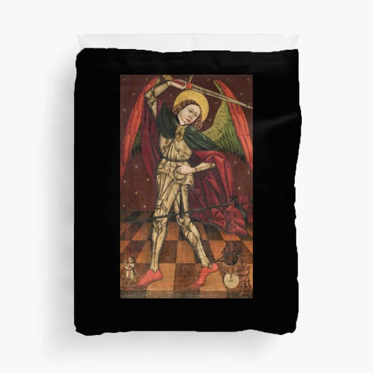 Saint Michael in Bakabánya Duvet Covers