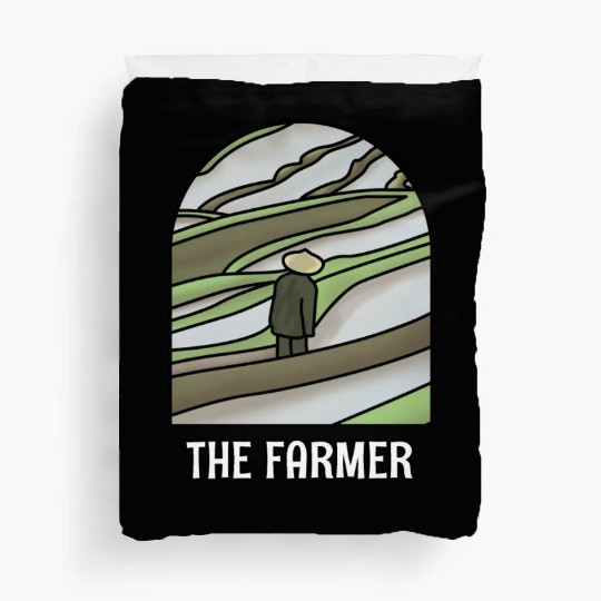 Indonesian Farmer Duvet Covers