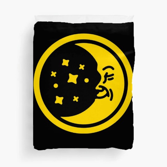 Happy Moon Duvet Covers