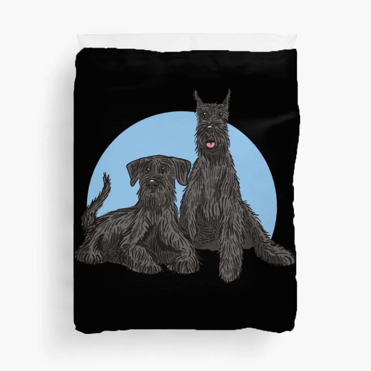 Schnauzer Dog Duvet Covers