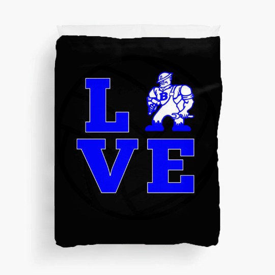 Love With Danny Driller Volleyball Duvet Covers