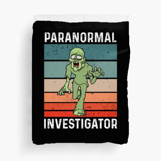 Ghost Hunting Paranormal Investigator Duvet Covers