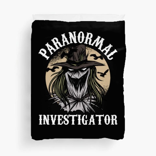 Ghost Hunting Paranormal Investigator Duvet Covers