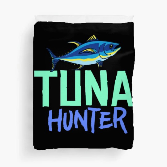 Red Tuna Fish Bluefin Fishing Salad Duvet Covers