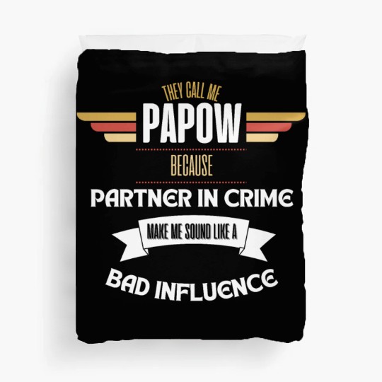 PAPA SAUR, Father's Day Duvet Covers