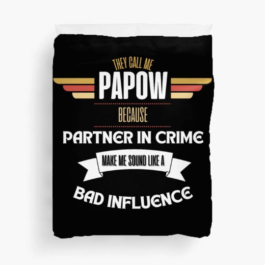 PAPA SAUR, Father's Day Duvet Covers