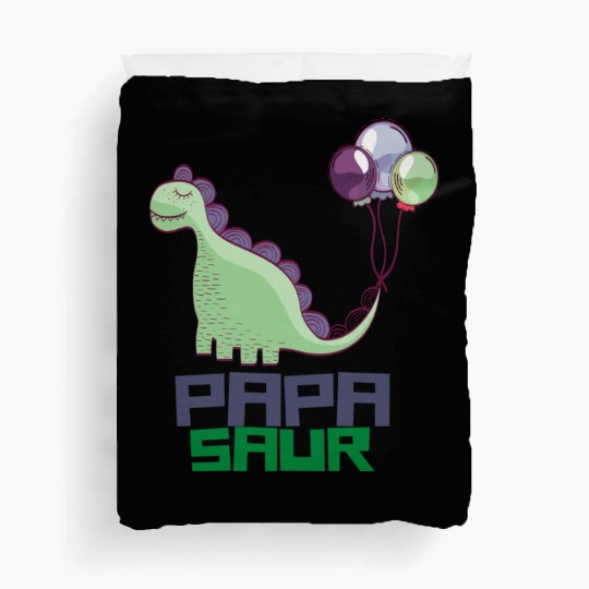 PAPA SAUR, Father's Day Duvet Covers