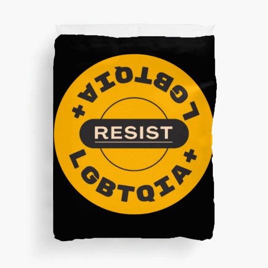 LGBTQIA resist Duvet Covers