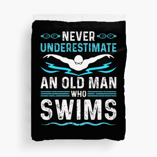 Swim Coach Swimming Team Swimmer Duvet Covers