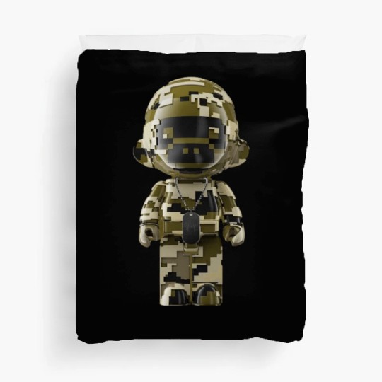 Monkeys doll, Army Art, For NFTs Lovers 2022 Duvet Covers