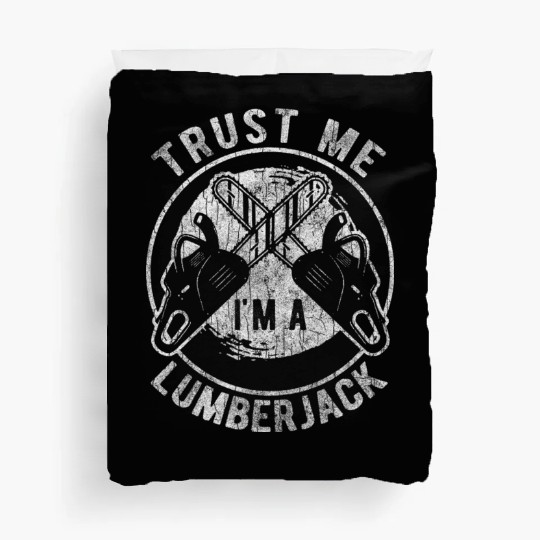 Forest Forest Worker Forester Chainsaw Duvet Covers