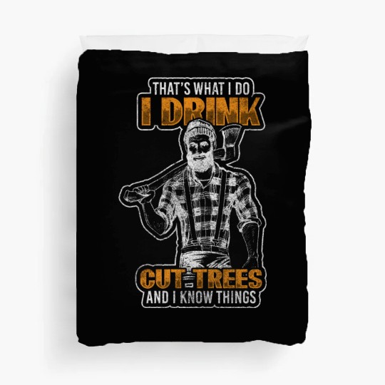 Forest Forest Worker Profession Forest Duvet Covers