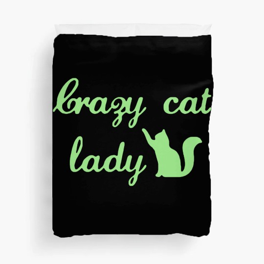 Crazy Cats LOVER Lady Duvet Covers