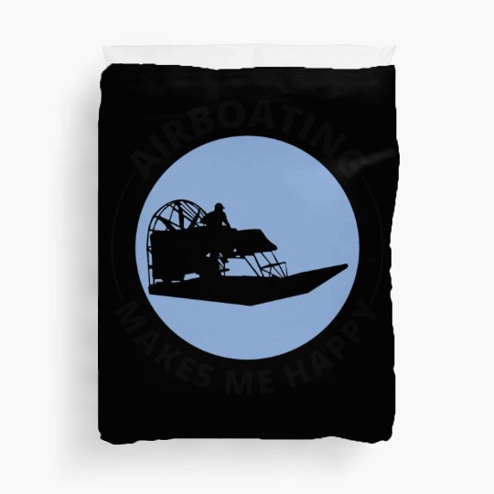 Airboat Fanboat Airboating Planeboat Swamp boat Duvet Covers
