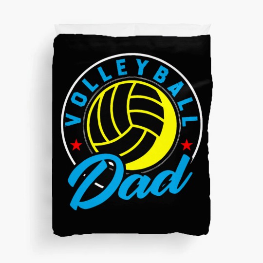 Volleyball Daddy Volleyball Dad Duvet Covers