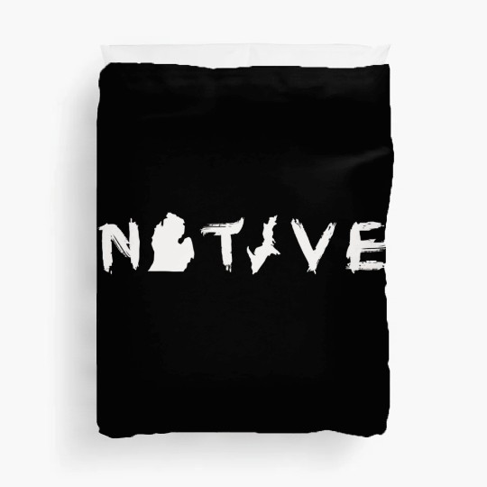 Michigan Native Great Lakes Pride Duvet Covers