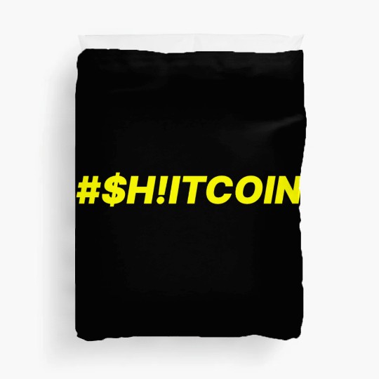 Bitcoin Dip Duvet Covers