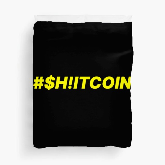 Bitcoin Dip Duvet Covers