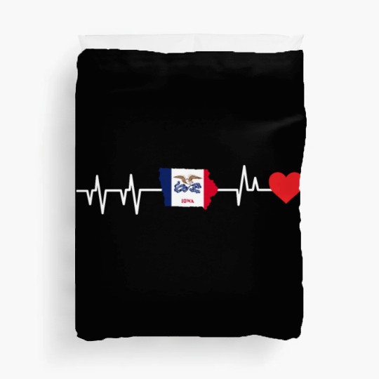 Iowa Heartbeat Gift Duvet Covers