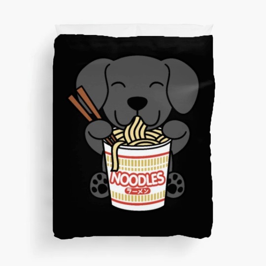 Great Dane Instant Ramen Noodles Duvet Covers