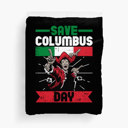 Columbus Day Italian Pride Duvet Covers