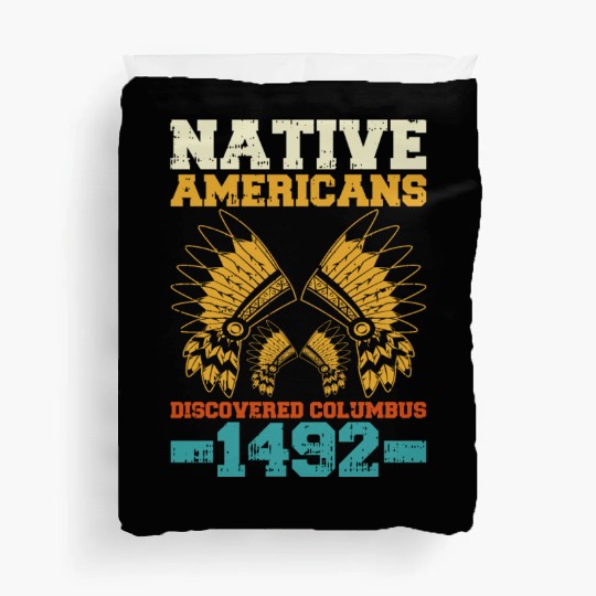 Anti Columbus Day Duvet Covers
